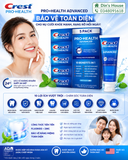 Kem đánh răng Crest Pro-Health Advanced Whole Mouth Defense 5 tuýp x 167g (Mỹ)