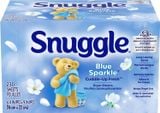 Giấy Thơm Sấy Quần Áo, Làm Mềm Vải, Kiểm Soát Tĩnh Điện và Loại Bỏ Mùi Hôi Snuggle Dryer Sheets (Mỹ)