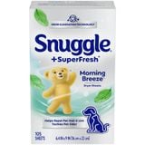 Giấy Thơm Sấy Quần Áo, Làm Mềm Vải, Kiểm Soát Tĩnh Điện và Loại Bỏ Mùi Hôi Snuggle Dryer Sheets (Mỹ)