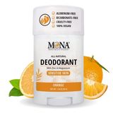 Thanh lăn khử mùi MONA 100% tự nhiên, không ố áo cho trẻ em & thanh thiếu niên Sz mini [Mỹ]