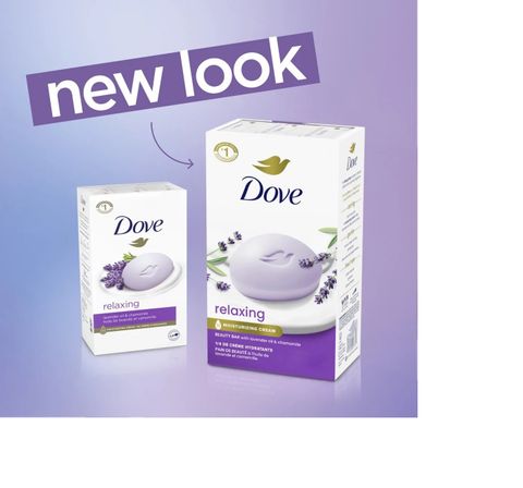 Xà phòng dưỡng ẩm Dove Relaxing Lavender Oil & Chamomile – Thư giãn và chăm sóc làn da dịu êm