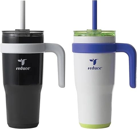 Bộ Ly Giữ nhiệt Reduce Cold1 Tumbler 24oz – 2 Ly (Hồng Đậm & Xanh Ngọc)