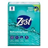 Xà bông cục Zest Refreshing Aqua 🇺🇸 | Khử Mùi Hiệu Quả, Hương Nước Mát Lạnh