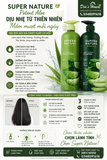 Dầu gội và xả tinh chất lô hội siêu dưỡng ẩm Super Nature Potent Aloe 888mL [Mỹ]
