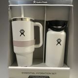 Bộ Ly có tay cầm & bình giữ nhiệt cao cấp Hydro Flask Hydration – Ly 1.18L & Bình 946mL