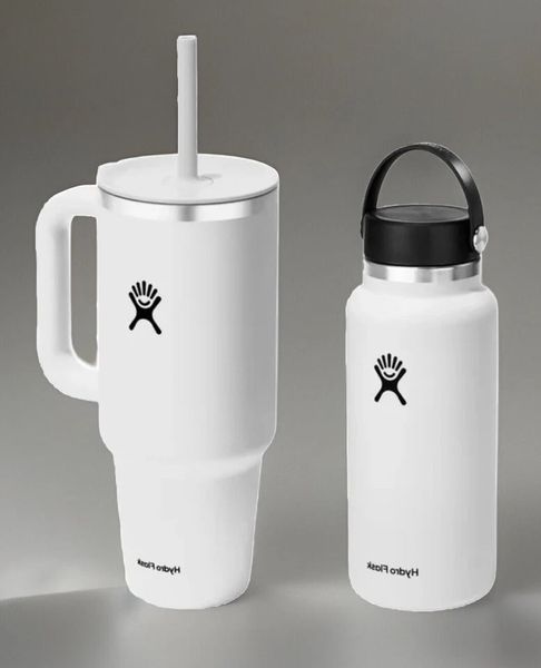 Bộ Ly có tay cầm & bình giữ nhiệt cao cấp Hydro Flask Hydration Ly 1.18L & Bình 946mL