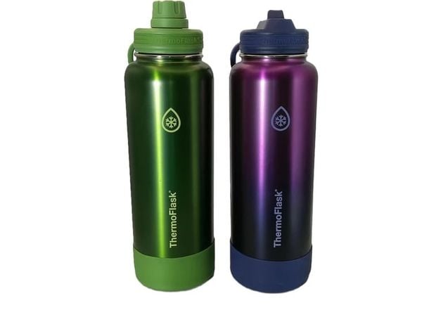 Bộ 2 Bình Giữ Nhiệt ThermoFlask 1.2L (40oz) Inox Cách Nhiệt Chân Không