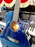 Guitar Acoustic Gibson (xanh)