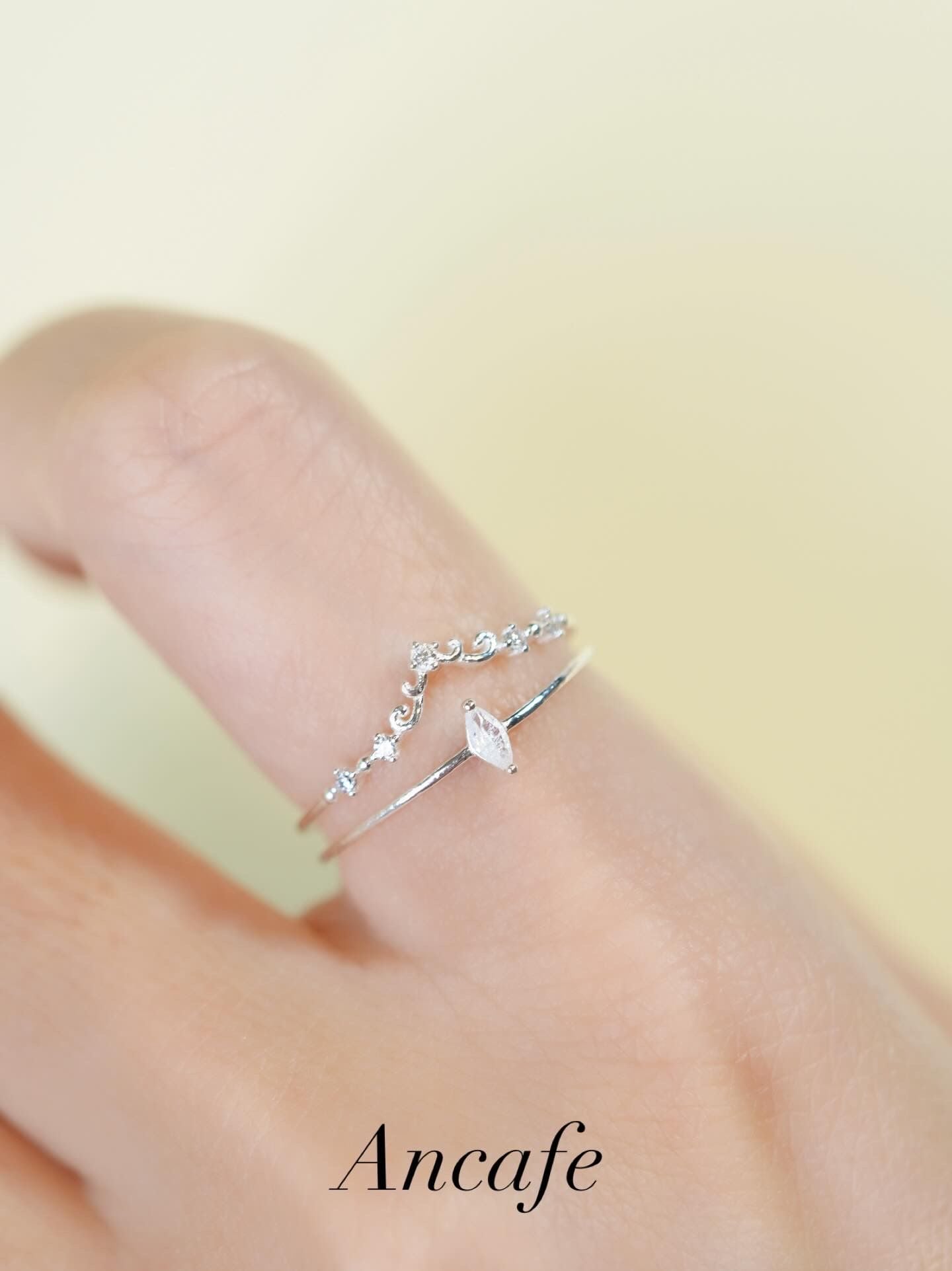 [ancafe-accessories] Nhẫn R390K-011-FREESIZE-BAC