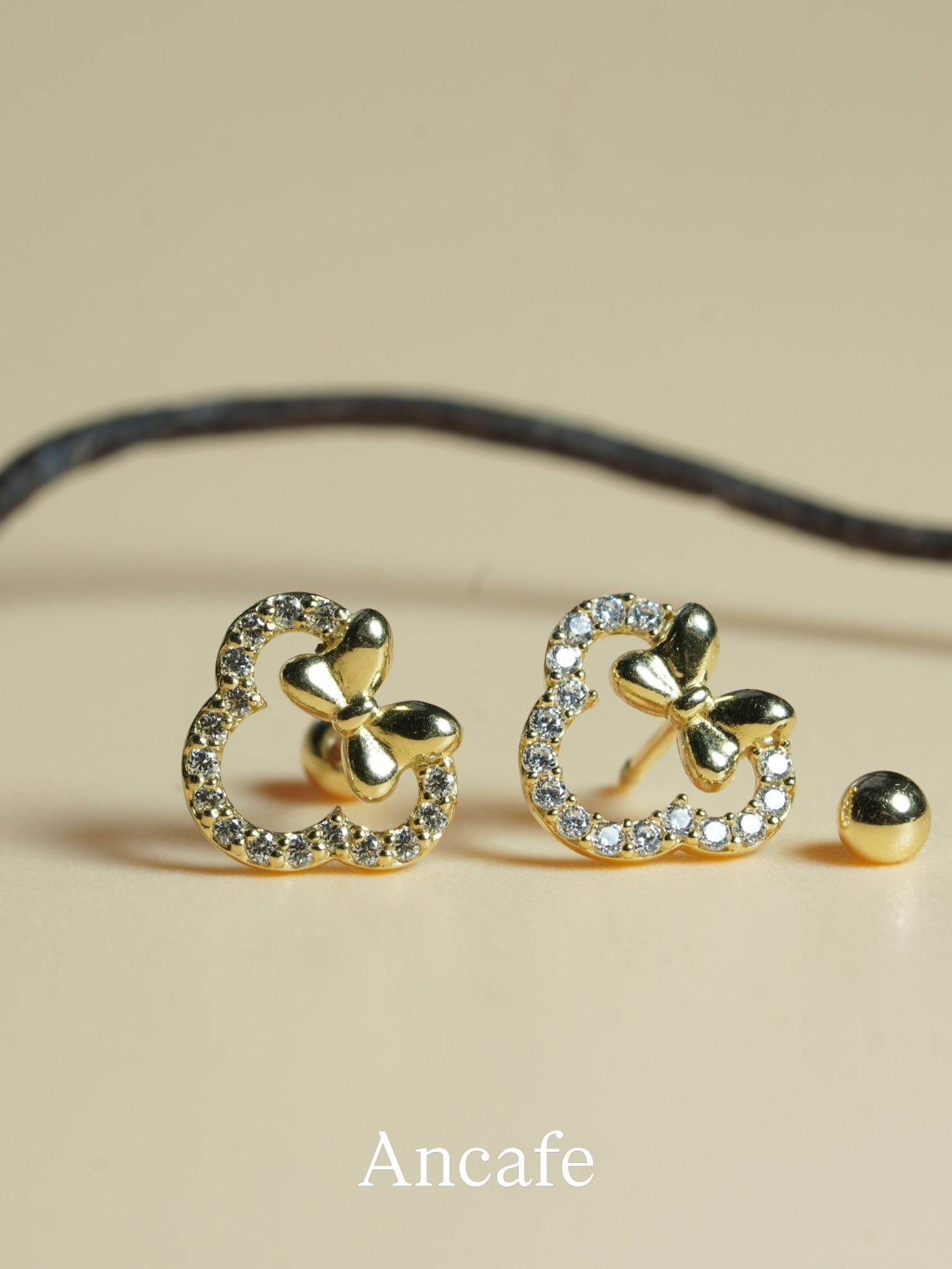 Hoa tai vàng 14k xinh (ER-GLD-112)