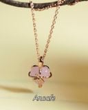 [ancafe-accessories] Dây chuyền NL520K-016-VH-TIM HỒNG