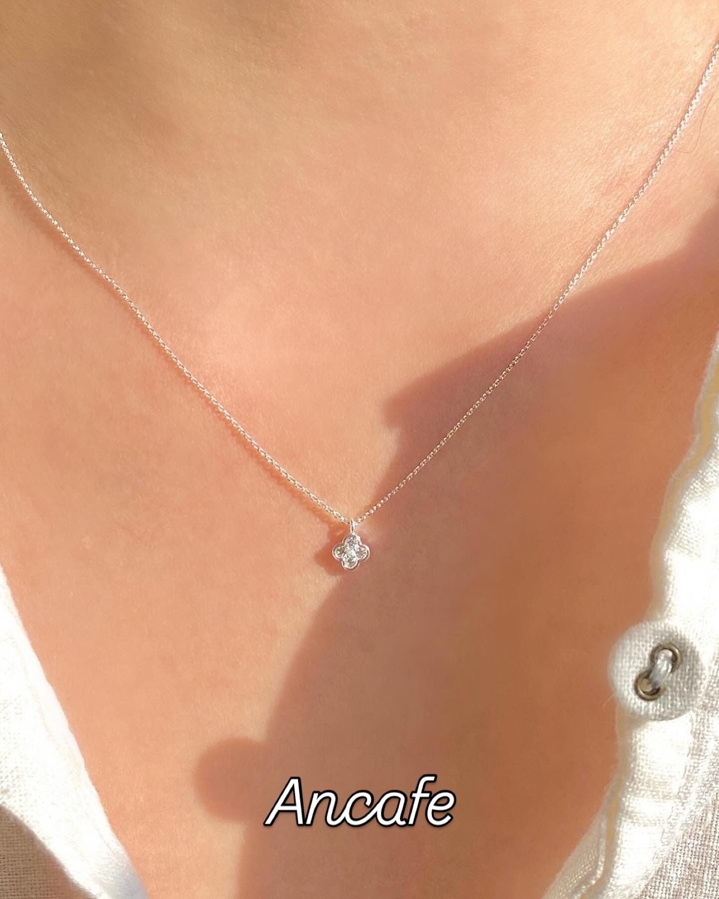 [ancafe-accessories] Dây chuyền NL420K-042-BAC-SỢI DÀY