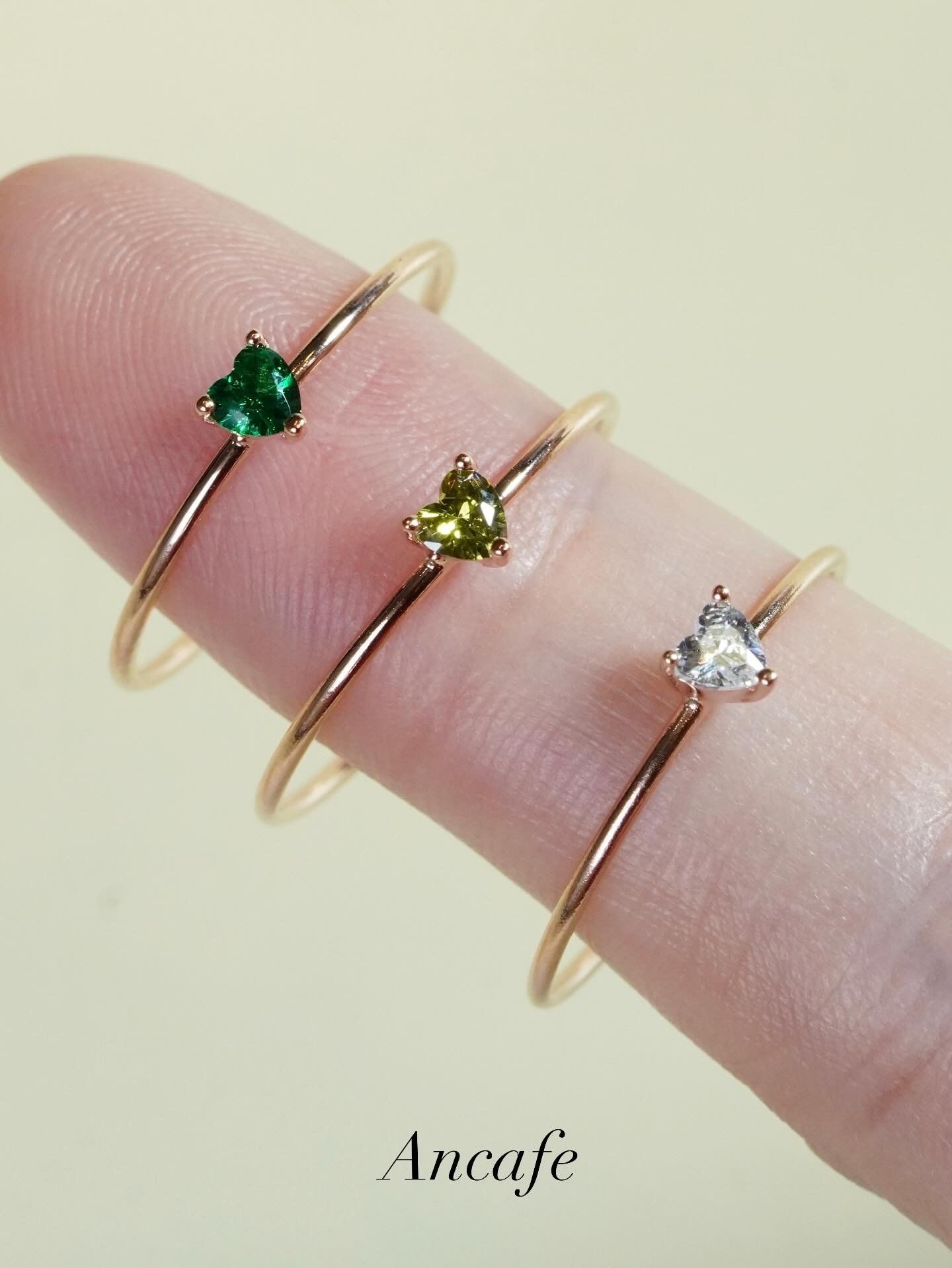 [ancafe-accessories] Nhẫn R250K-243-12-VH-XANH RÊU