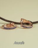 [ancafe-accessories] Hoa tai ER450K-047-VH-ĐÁ XANH