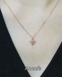 [ancafe-accessories] Dây chuyền NL520K-016-VH-TIM HỒNG