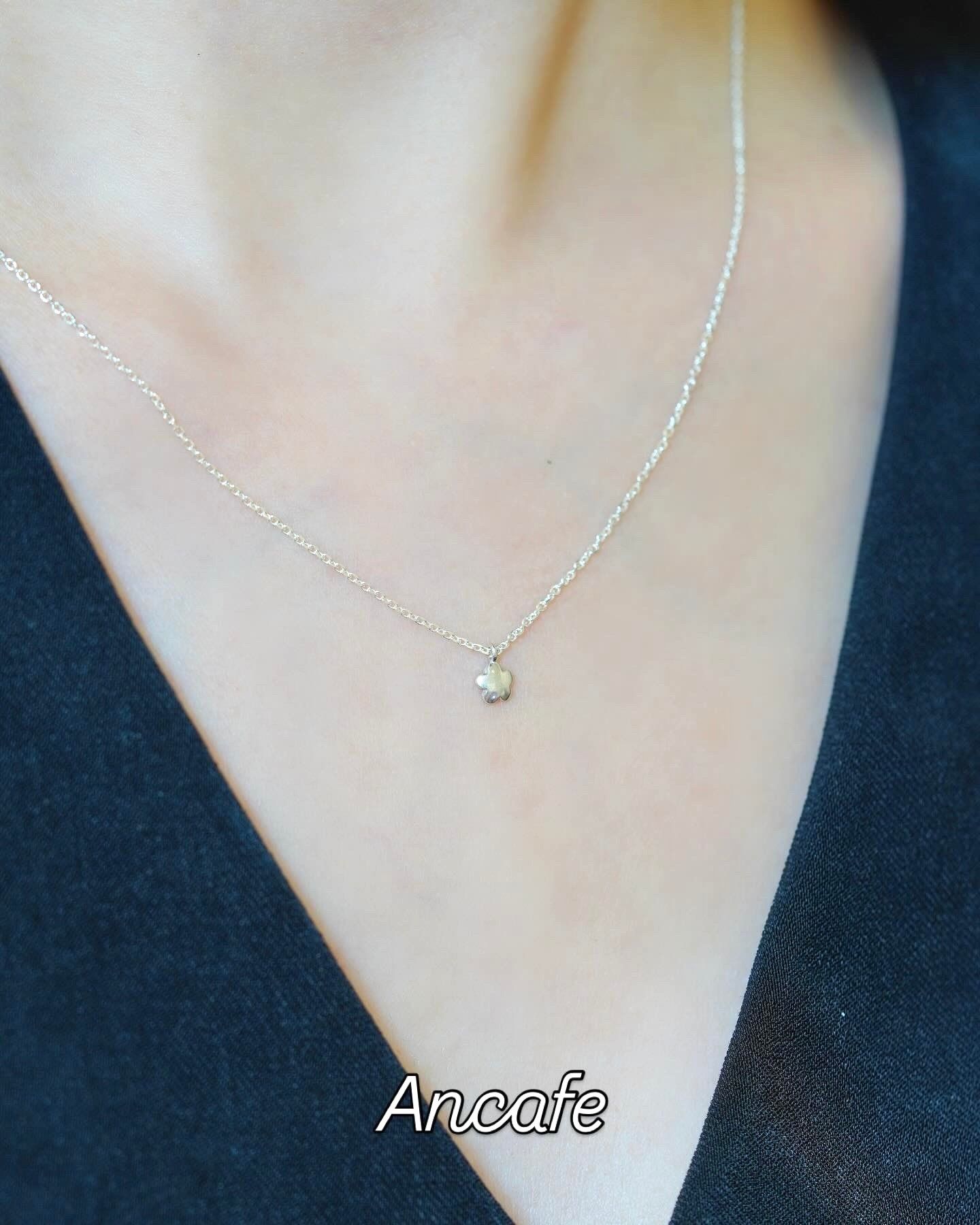 [ancafe-accessories] Dây chuyền NL420K-048-BAC-SỢI DÀY