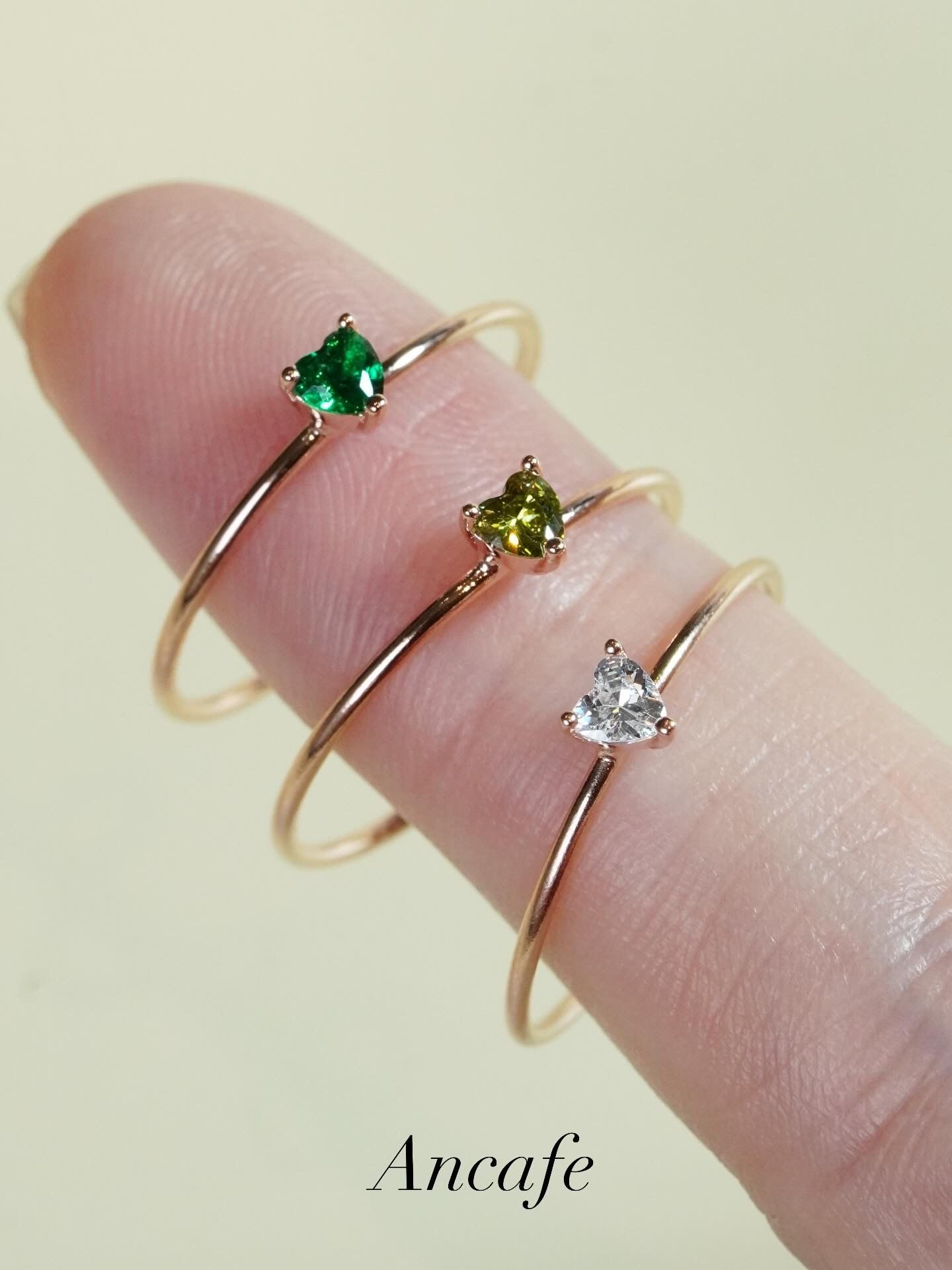 [ancafe-accessories] Nhẫn R250K-243-12-VH-ĐÁ TRẮNG