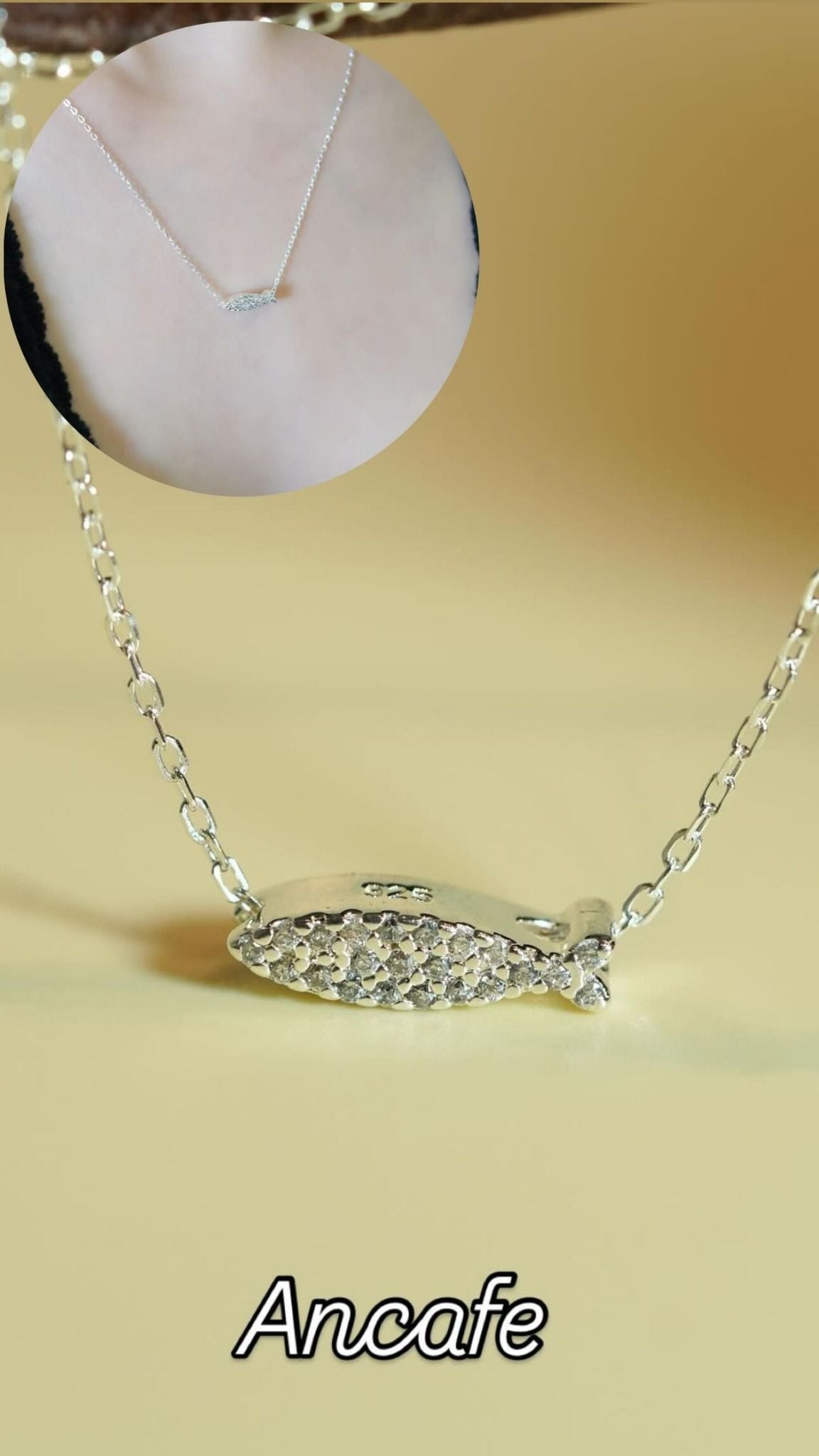 [ancafe-accessories] Dây chuyền NL490K-015-BAC