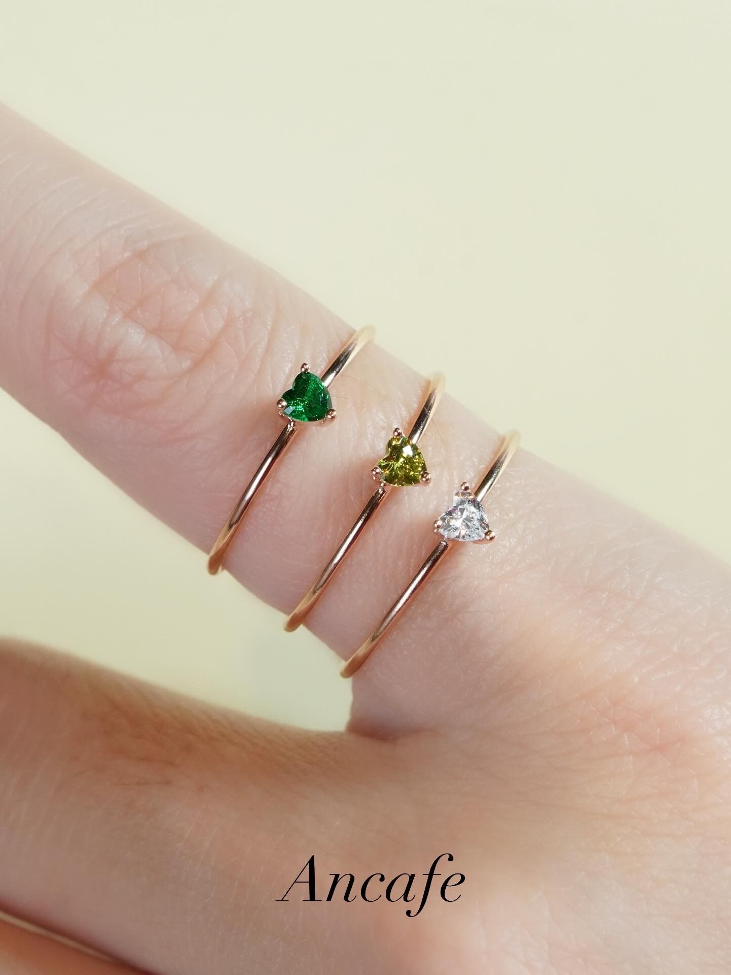 [ancafe-accessories] Nhẫn R250K-243-12-VH-XANH LÁ