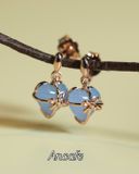 [ancafe-accessories] Hoa tai ER450K-046-VH-ĐÁ XANH