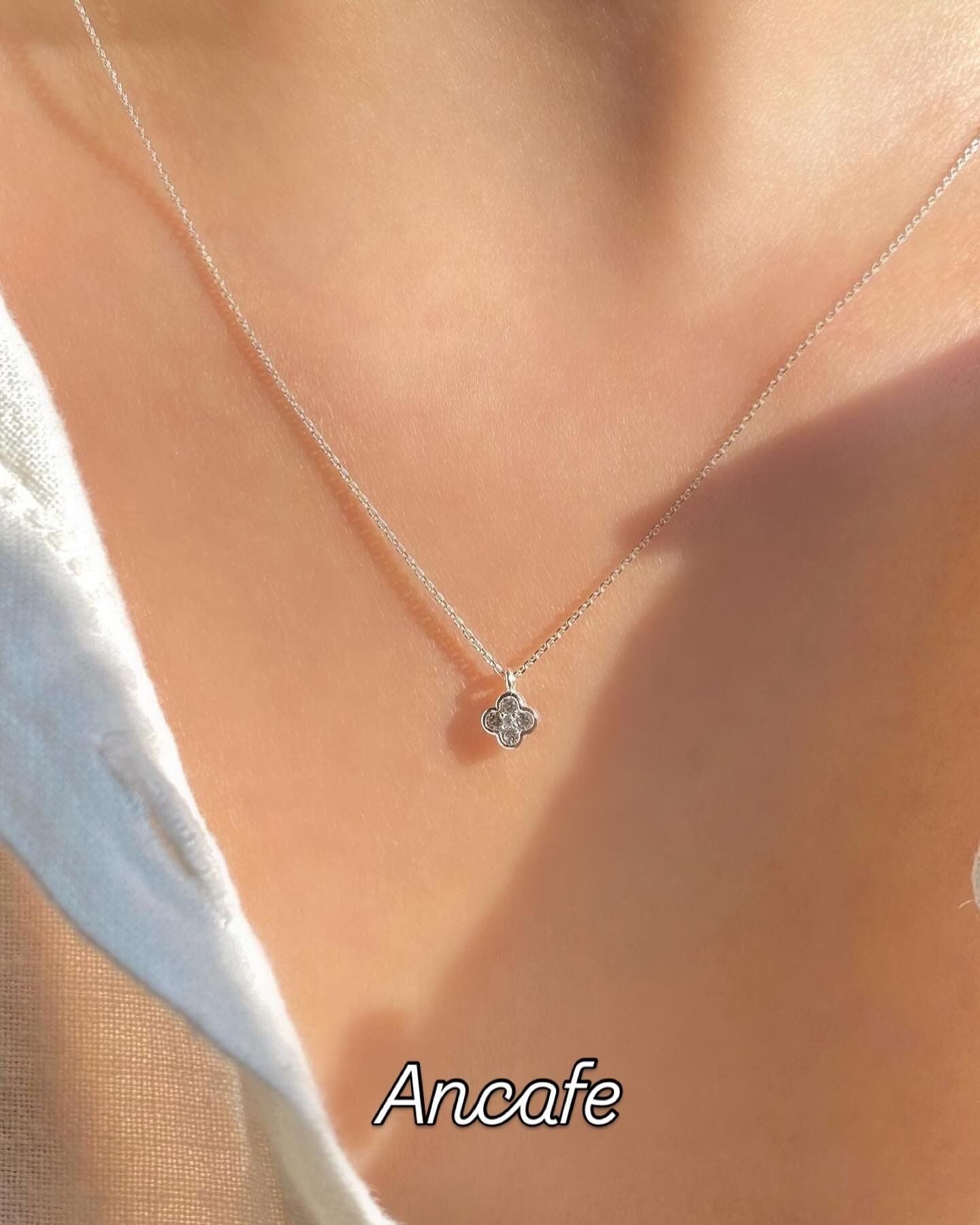 [ancafe-accessories] Dây chuyền NL420K-042-BAC-SỢI DÀY