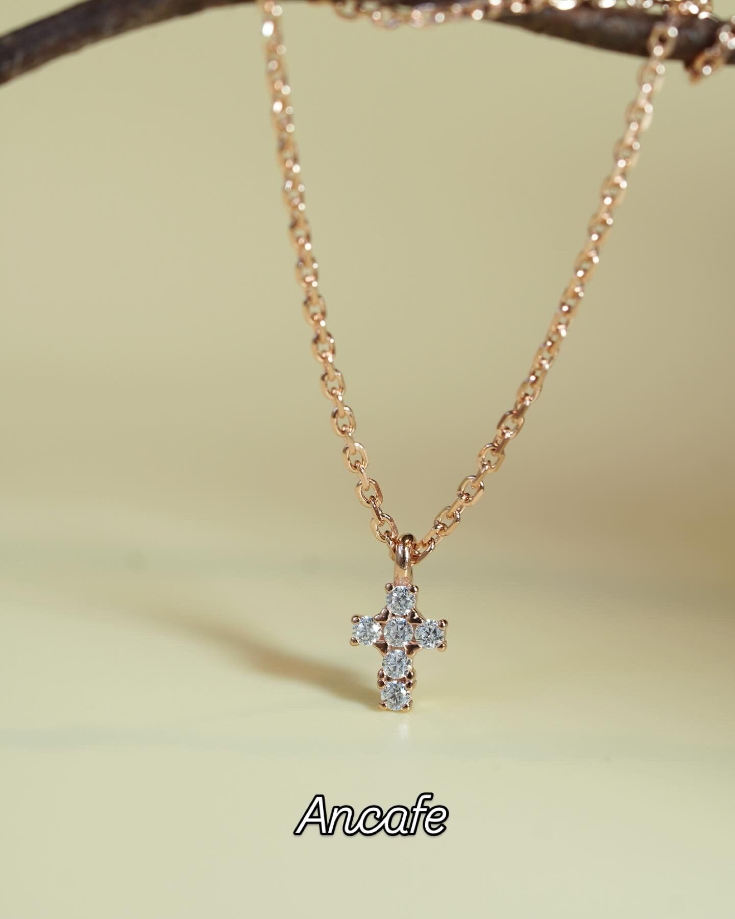 [ancafe-accessories] Dây chuyền NL450K-026-VH-SỢI DÀY