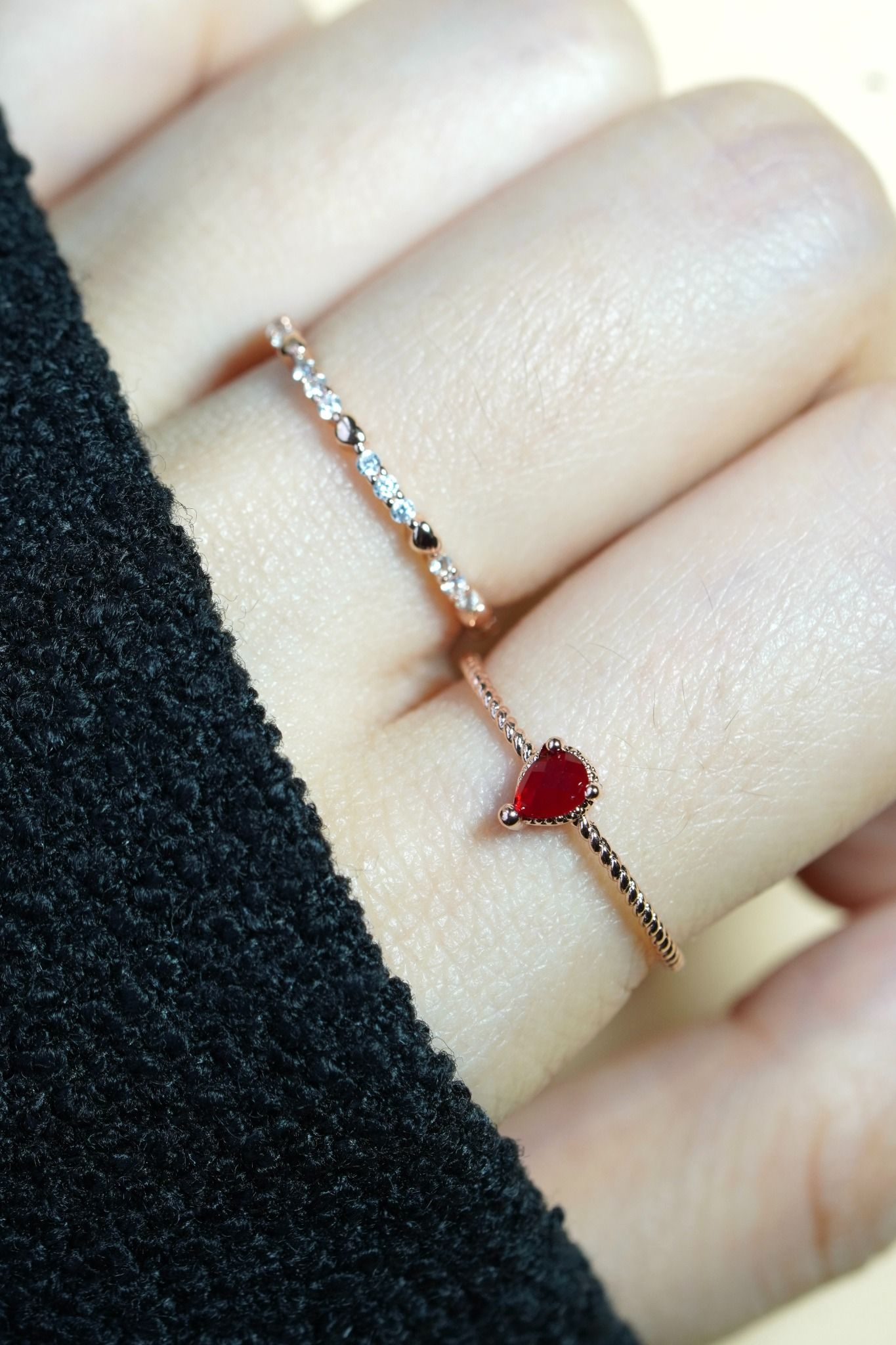 [ancafe-accessories] Nhẫn R250K-250-12-VH-ĐÁ ĐỎ