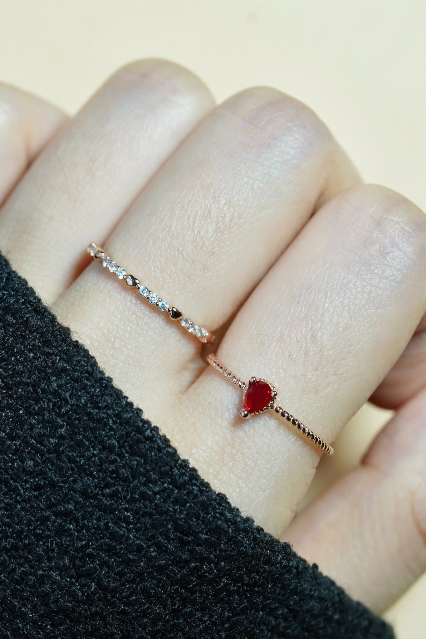 [ancafe-accessories] Nhẫn R250K-250-12-VH-ĐÁ ĐỎ