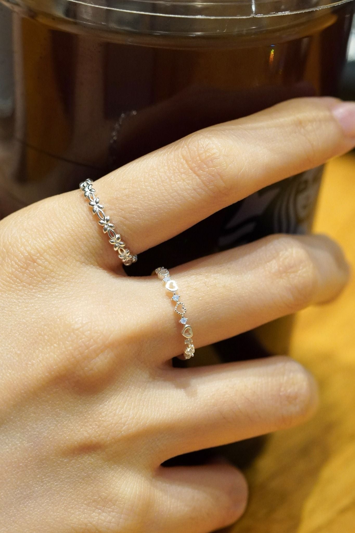 [ancafe-accessories] Nhẫn mảnh R350K-083-12-BAC