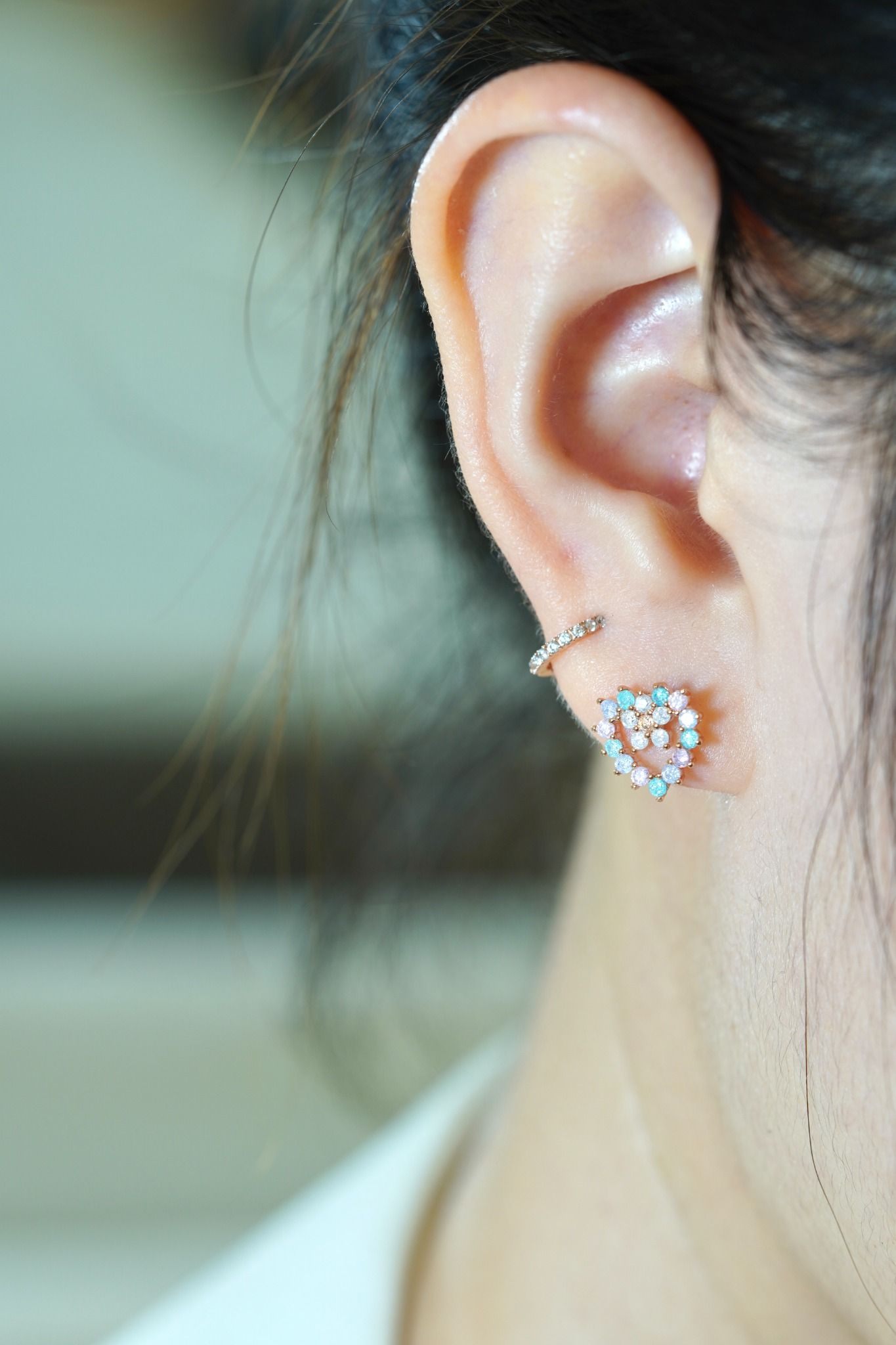 [ancafe-accessories] Hoa tai ER350K-005