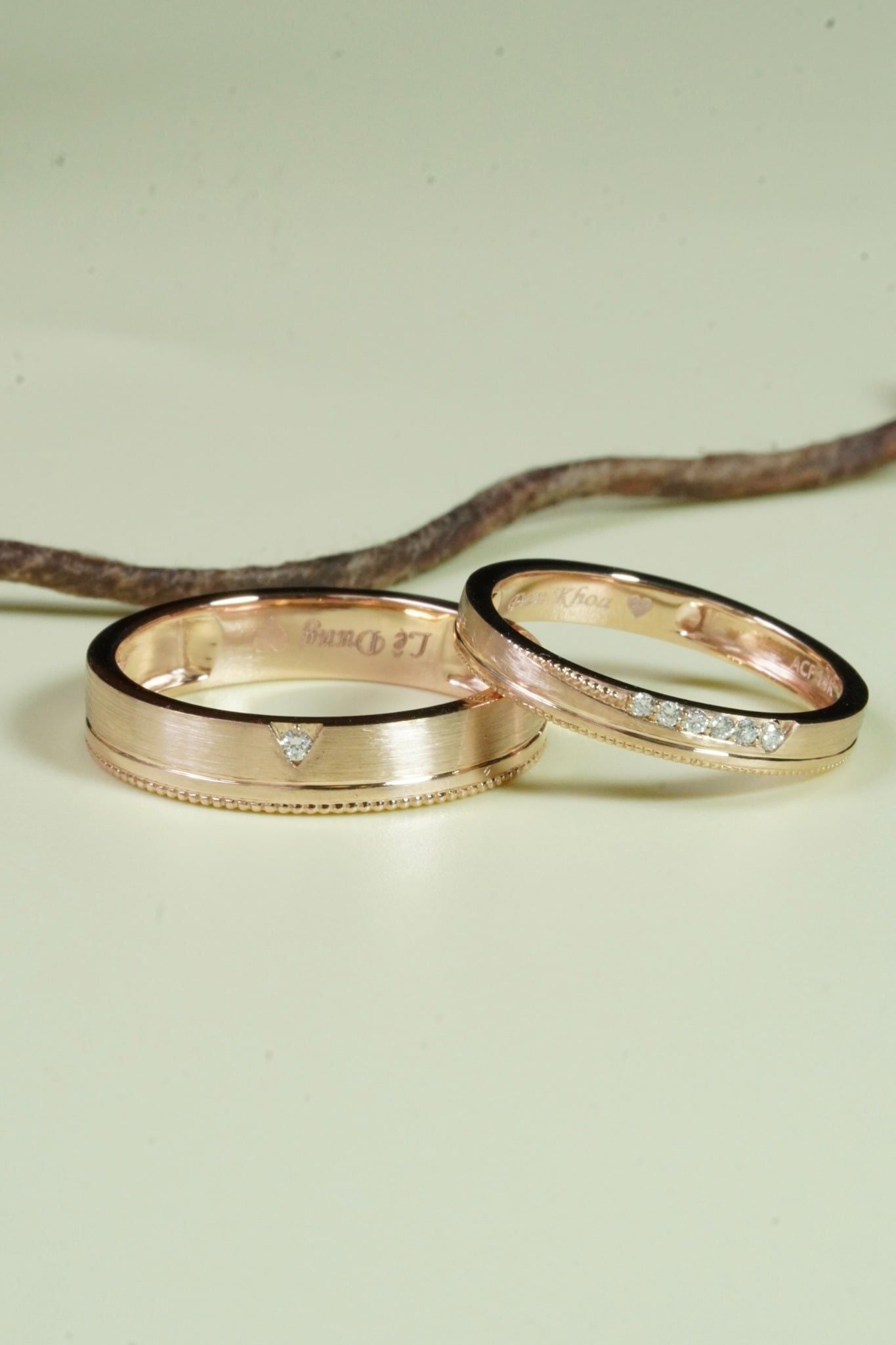 Nhẫn đôi thiết kế theo yêu cầu - 66