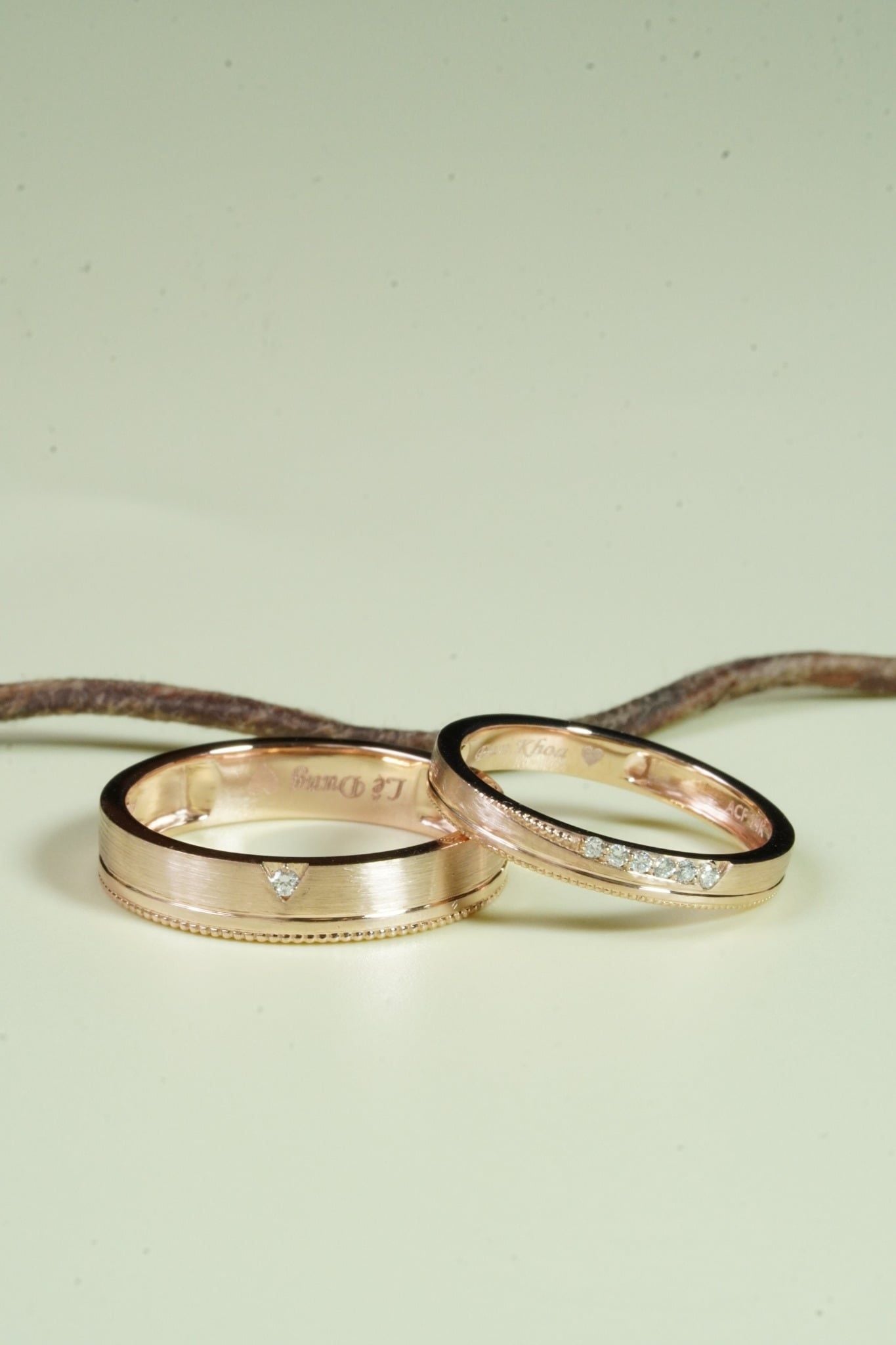 Nhẫn đôi thiết kế theo yêu cầu - 66