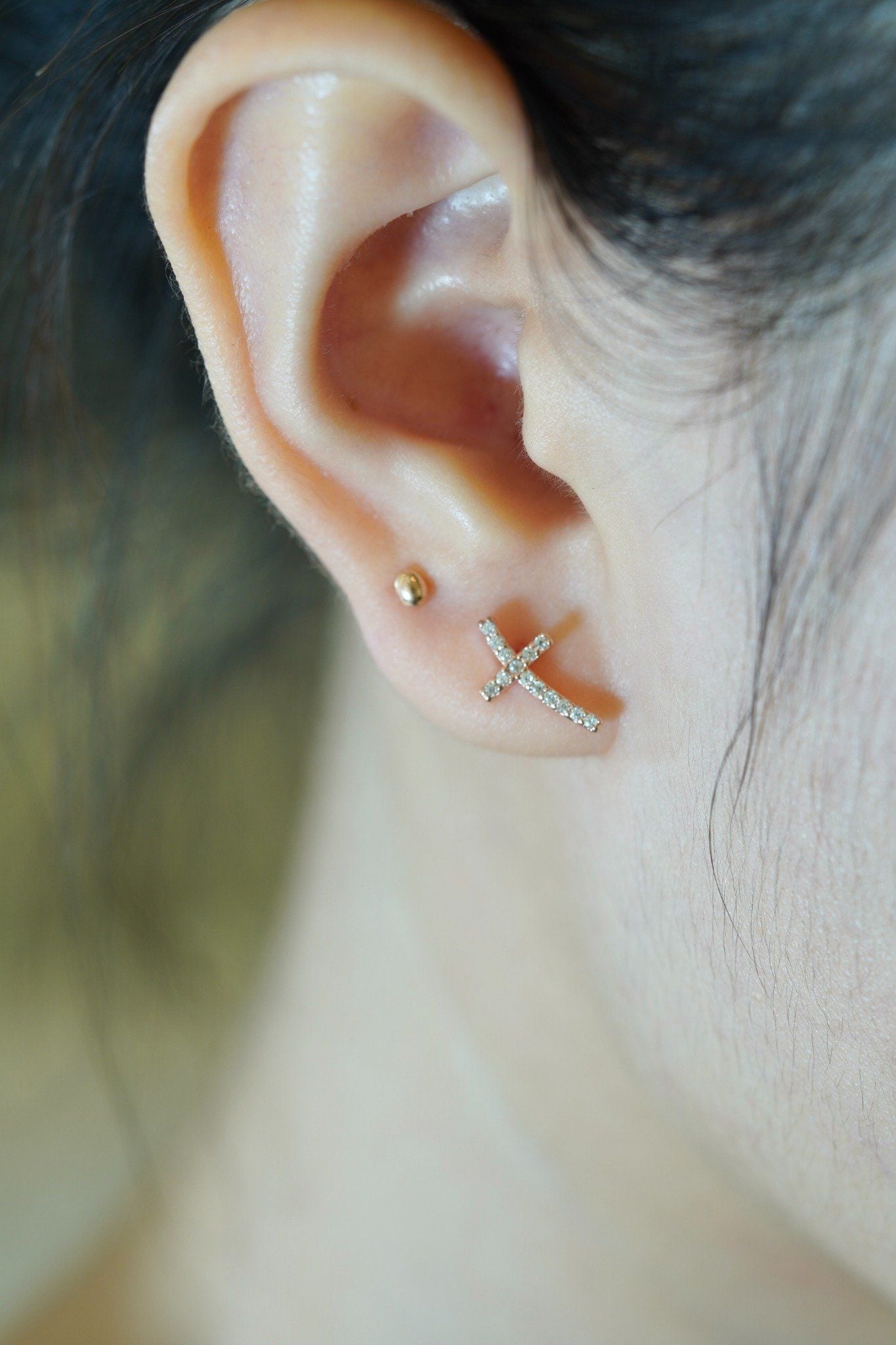 [ancafe-accessories] Hoa tai ER390K-116-VH-ĐÁ TRẮNG