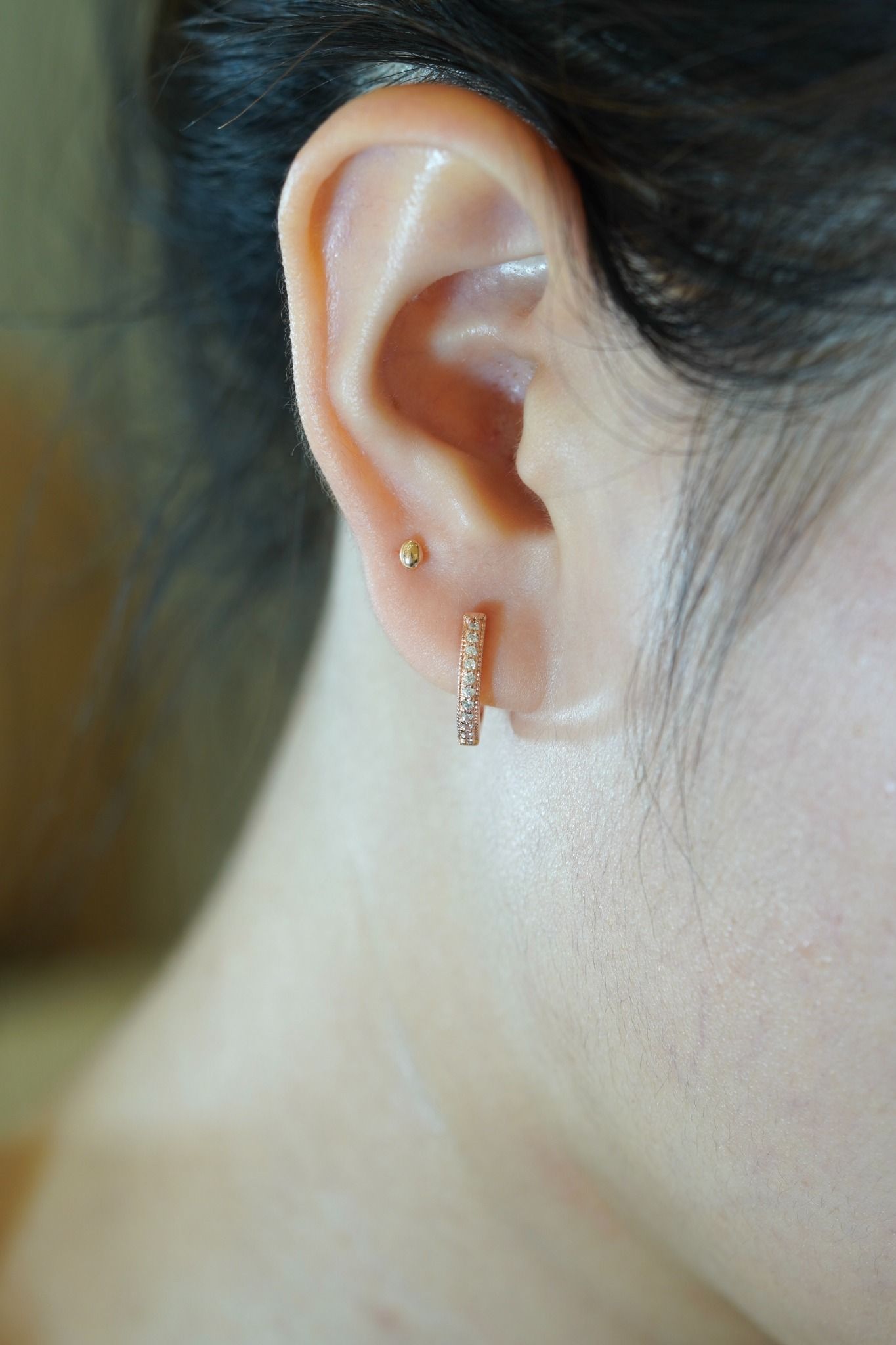 [ancafe-accessories] Hoa tai ER450K-047-VH-ĐÁ TRẮNG