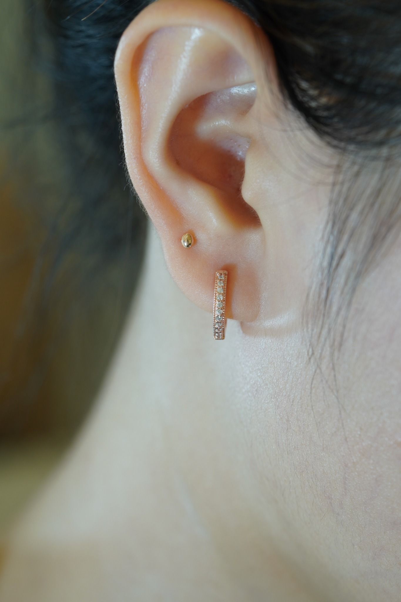 [ancafe-accessories] Hoa tai ER450K-047-VH-ĐÁ TRẮNG