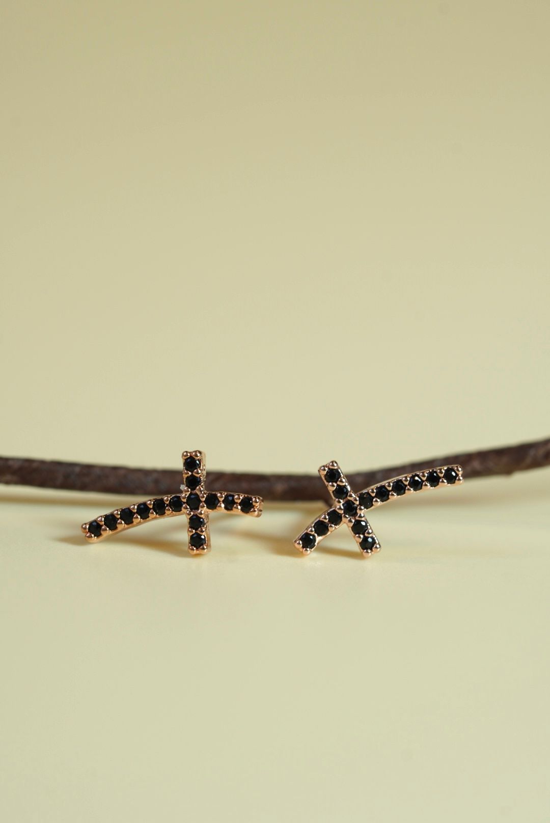 [ancafe-accessories] Hoa tai ER390K-116-VH-ĐÁ ĐEN