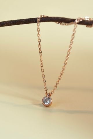  [ancafe-accessories] Dây chuyền NL450K-025-VH-SOI DAY 