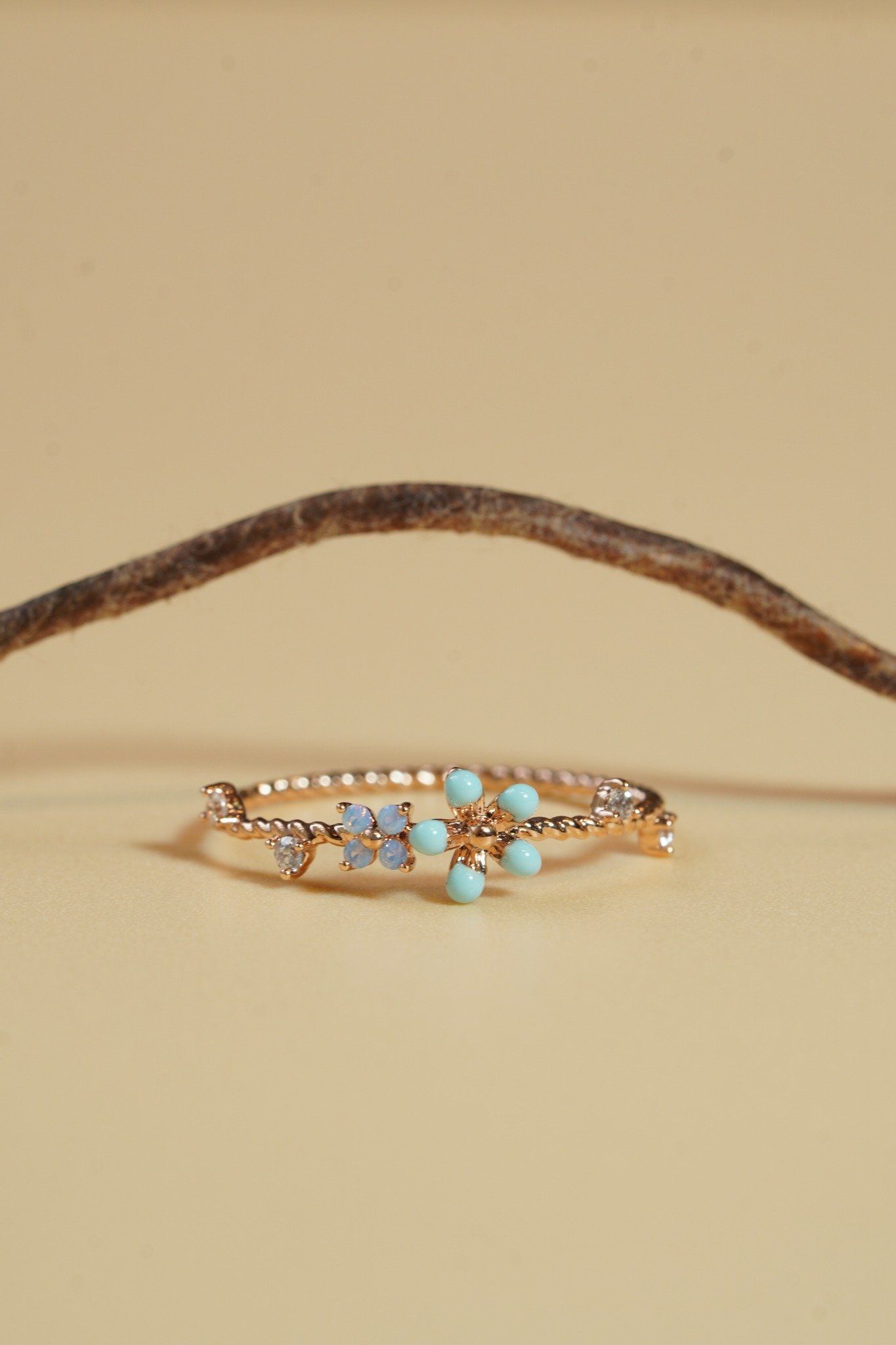 [ancafe-accessories] Nhẫn R250K-254-12-VH-HOA XANH