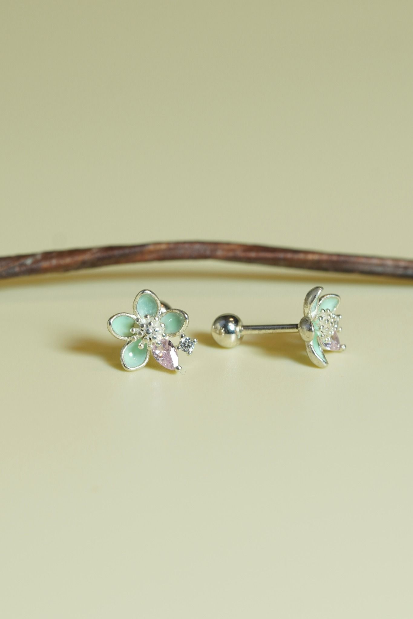 [ancafe-accessories] Hoa tai ER390K-029-XANH