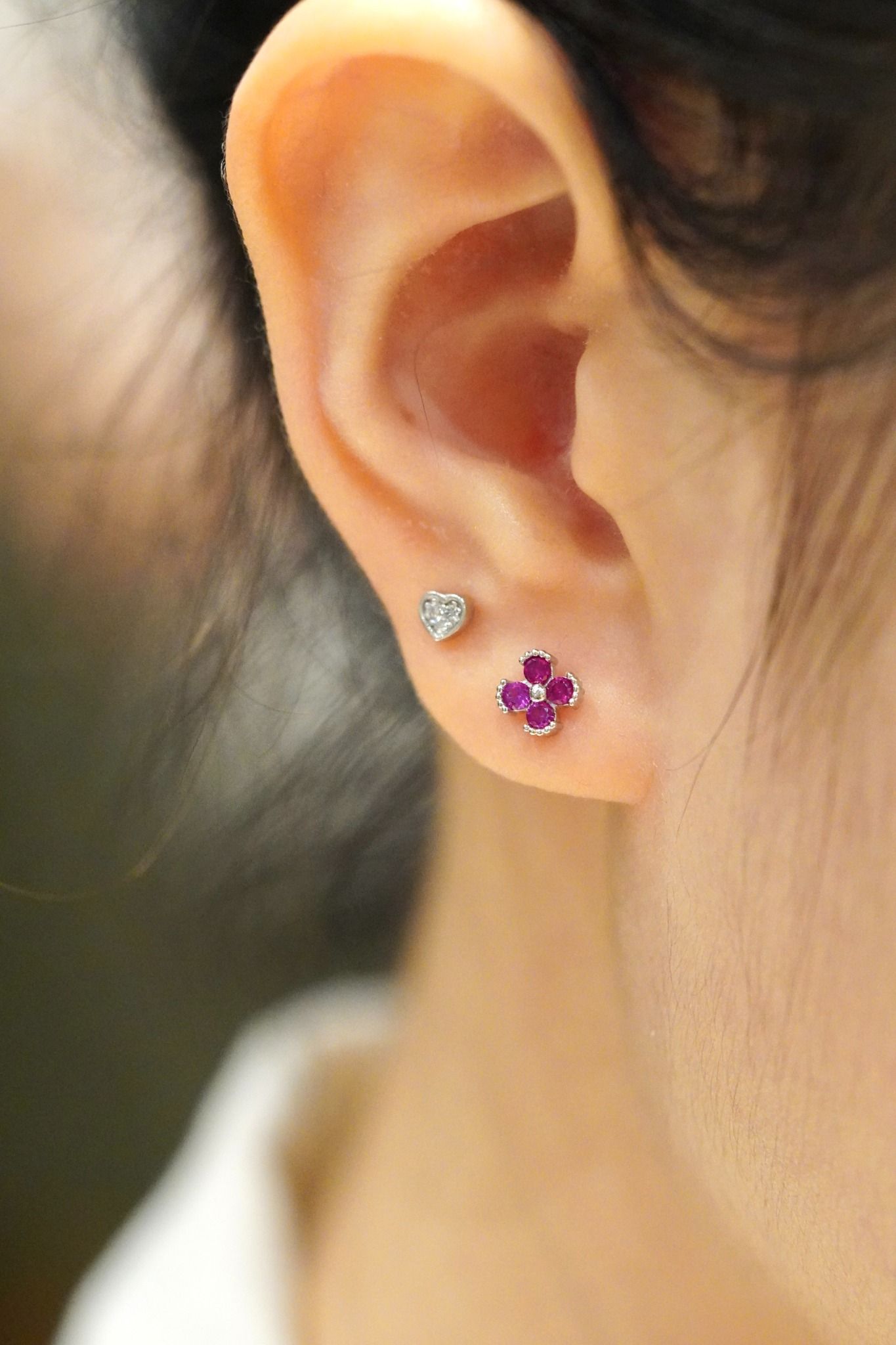 [ancafe-accessories] Hoa tai ER390K-102-BAC-ĐÁ TÍM