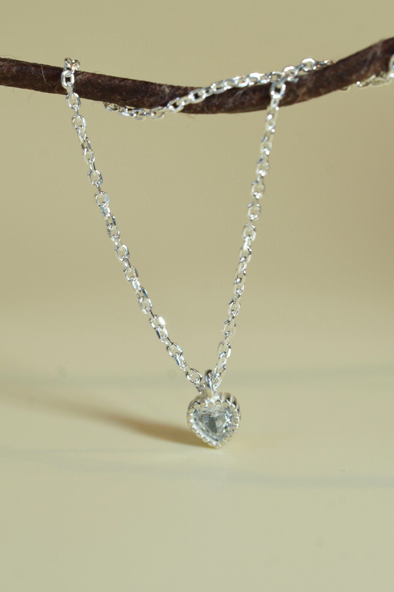 [ancafe-accessories] Dây chuyền NL420K-049-BAC-SỢI DÀY