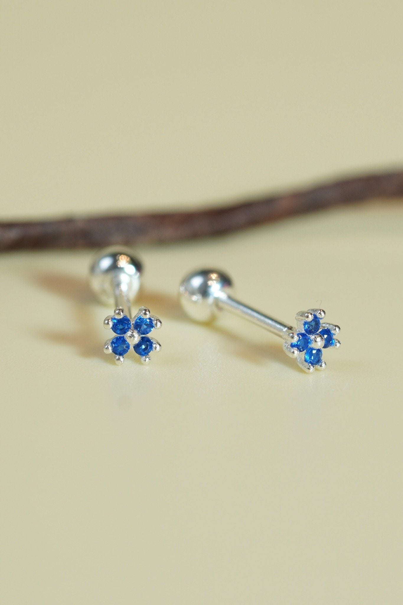 [ancafe-accessories] Hoa tai ER390K-132-BAC-XANH DƯƠNG