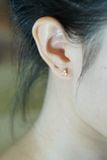 Hoa tai vàng 14k hoa 3 lá (ER-GLD-043)