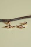 Hoa tai vàng 14k Knot (ER-GLD-101)