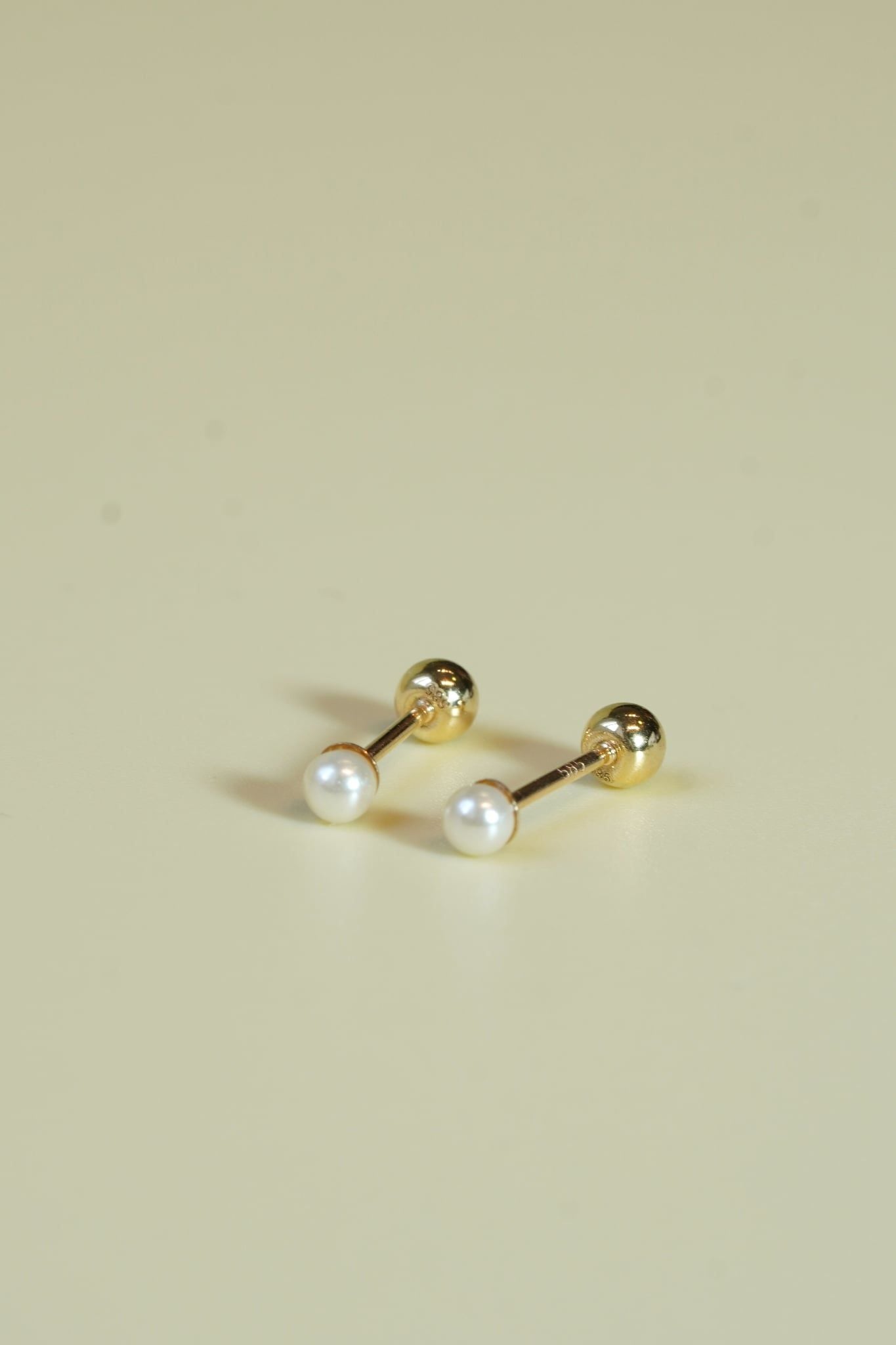 Hoa tai vàng 14k ngọc trai (ER-GLD-073)