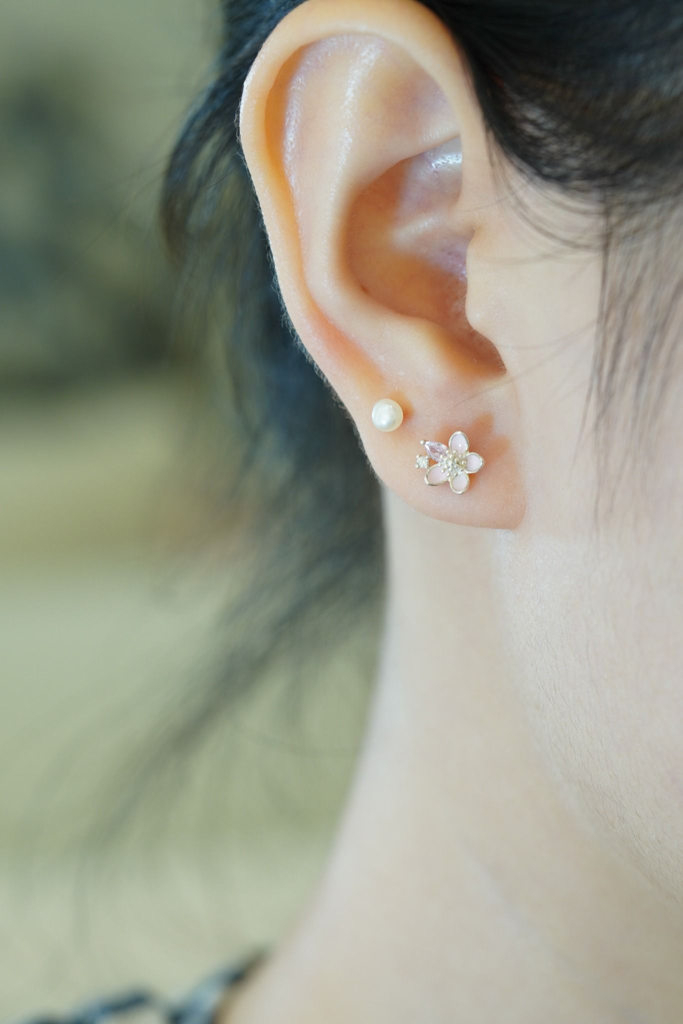 [ancafe-accessories] Hoa tai ER390K-029-HONG