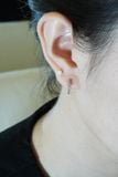 [ancafe-accessories] Hoa tai ER250K-009-HOA TRẮNG