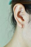 Hoa tai vàng 14k  vô cực (ER-GLD-039)