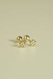 Hoa tai vàng 14k hoa (ER-GLD-038)
