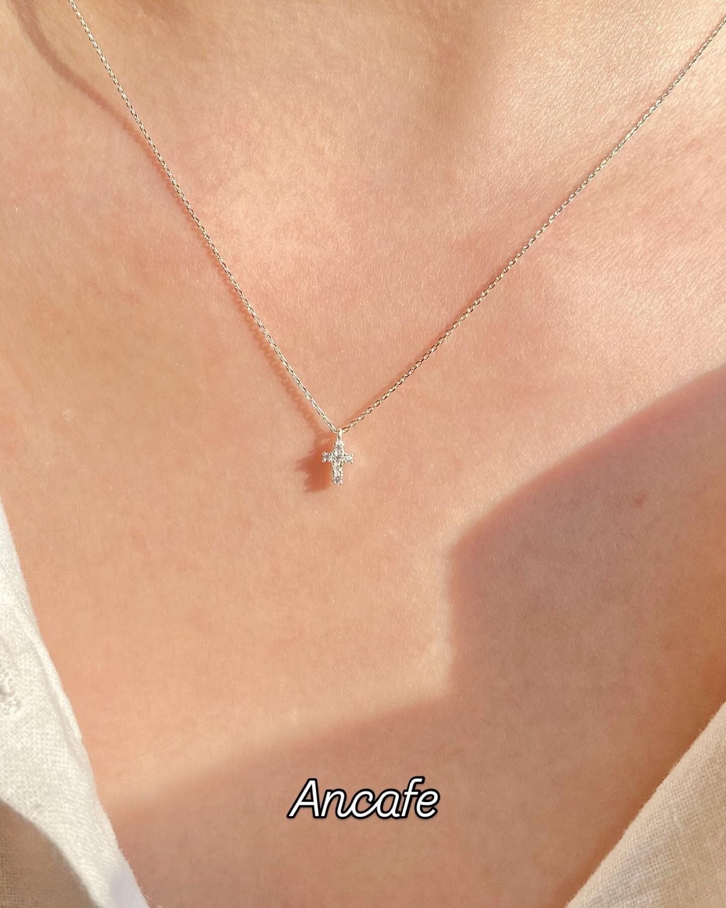 [ancafe-accessories] Dây chuyền NL420K-043-BAC-SỢI DÀY